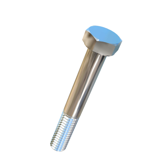Titanium 5/16-18 X 2-1/4 UNC Allied Titanium Hex Head Bolt (No Dimple)